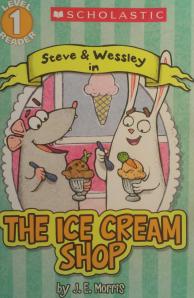 I usually share a book when we meet, so I had a book treat for each. I LOVE ice cream, so this book captured some laughs. We celebrated my birthday with ice cream bars afterwards. :)
